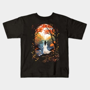 Elven Maiden of the Valley - Fantasy Kids T-Shirt